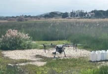 Νυχτερινή επιτήρηση με drone για την πυροπροστασία στα Βριλήσσια