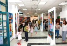 Εγκαινιάστηκε η έκθεση ζωγραφικής των παιδικών και εφηβικών τμημάτων στο «Παναιτώλιο» Νέας Ιωνίας