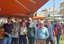 Κλιμάκιο του ΠΑΣΟΚ στην λαϊκή της Μεταμόρφωσης