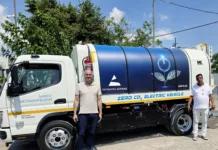 Στους δρόμους της Μεταμόρφωσης το πρώτο ηλεκτροκίνητο απορριμματοφόρο