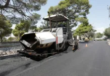Εκτεταμένα έργα οδικής ασφάλειας στην Πεντέλη Εργασίες οδικής ασφάλειας στην Πεντέλη
