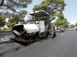 Εργασίες οδικής ασφάλειας στην Πεντέλη