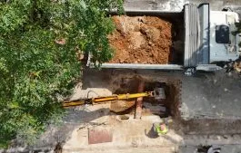 Έργο αποκατάστασης αγωγών στον Παράδεισο Αμαρουσίου