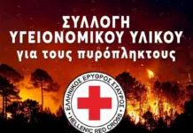 Παρατείνεται για μία εβδομάδα η συγκέντρωση υγειονομικού υλικού και τροφίμων από τον Ελληνικό Ερυθρό Σταυρό στο Δήμο Ζωγράφου
