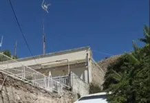 Αγορά οικοπέδου για πεζογέφυρα στο ΕΠΑΛ Περάματος με στόχο την ασφάλεια μαθητών Εικόνα σχολείου Περάματος με χώρο για πεζογέφυρα