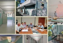 Συνεχίζονται οι θερινές εργασίες συντήρησης και αναβάθμισης σχολικών μονάδων στο Μαρούσι Εργασίες συντήρησης σε σχολείο του Αμαρουσίου
