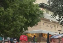«Άναψαν» με τη «φλόγα της αγάπης» οι δρόμοι του Περάματος