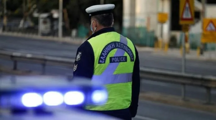 Οδός Λάμπρου Κατσώνη στην Καλλιθέα, σημείο τροχαίου